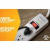 Southwire Southwire Woods 3 ft. L 6 outlets Surge Protector Gray 900 J 41497